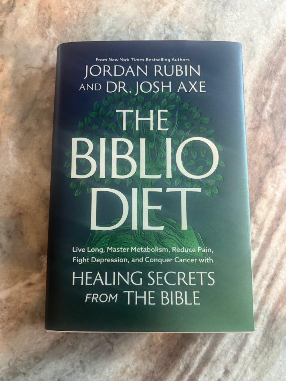 The Biblio Diet Jordan Rubin Dr Josh Axe Hardcover Book